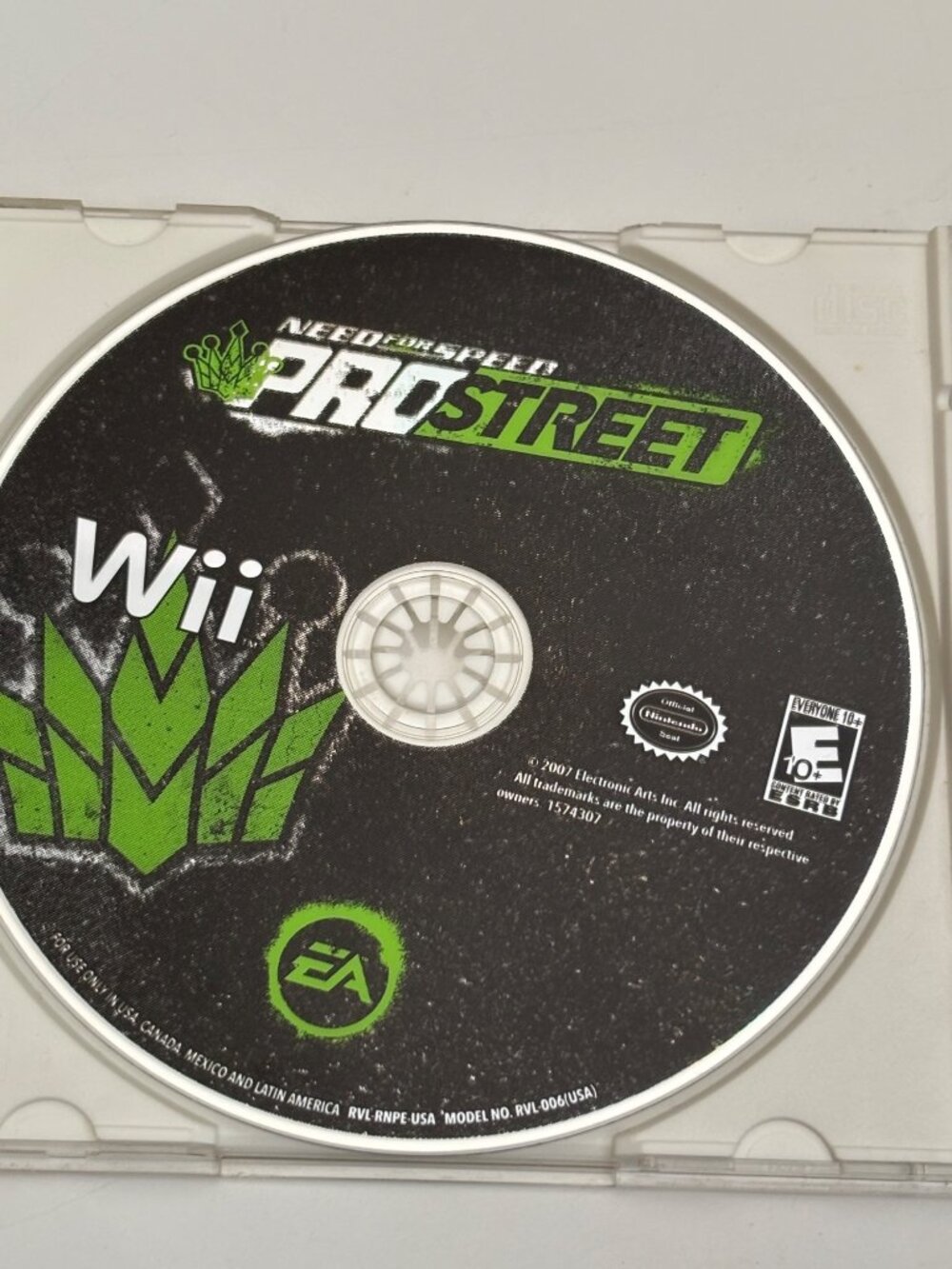 Need For Speed ProStreet Wii Game Disc Only Tested - Picture 3 of 4